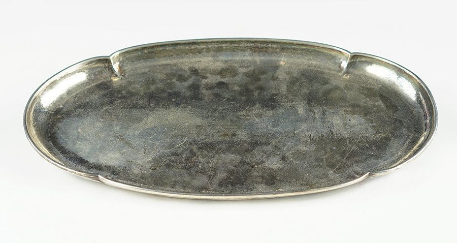 A Kalo Handwrought Oblong Tray. (1 of 8)