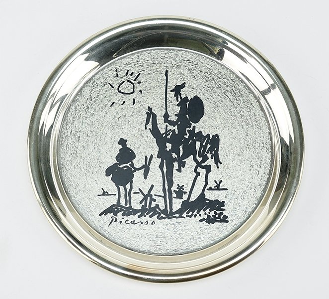 A 1972 Wahington Mint Sterling Silver Plate. (1 of 2)