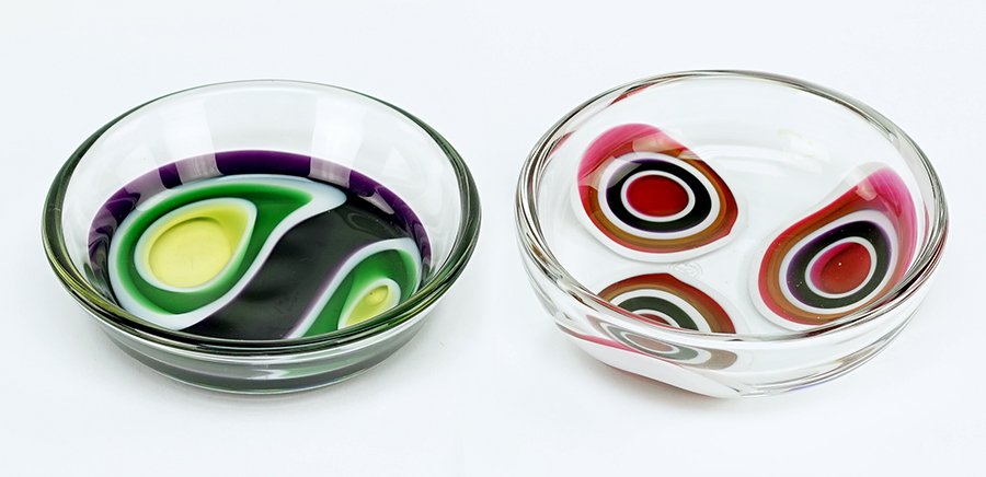 Two Baccarat Crystal Dishes. (1 of 1)