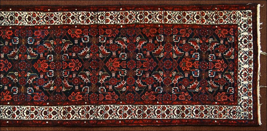 A Hamadan Wool Runner. (1 of 1)