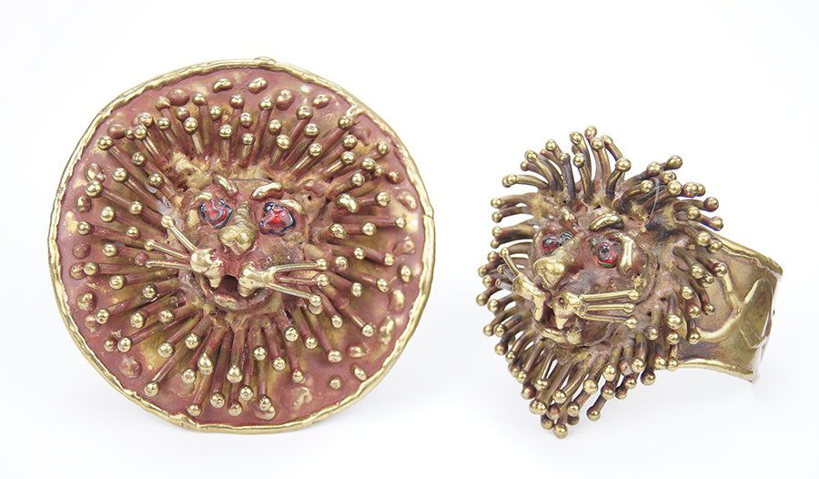 A Pal Kepenyes Cuff Bracelet and Belt Buckle. (1 of 7)