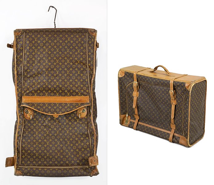 A Louis Vuitton Monogrammed Canvas and Leather (1 of 2)
