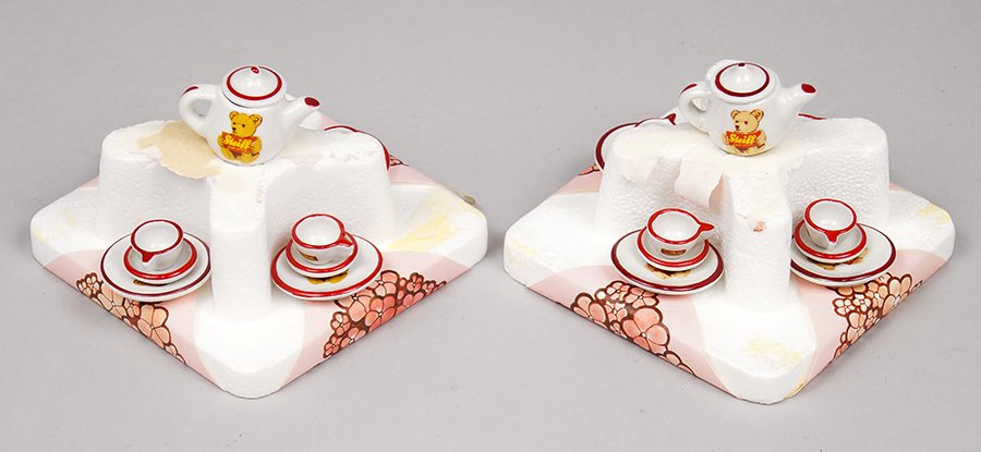 Steiff Miniature Tea Sets. (1 of 1)
