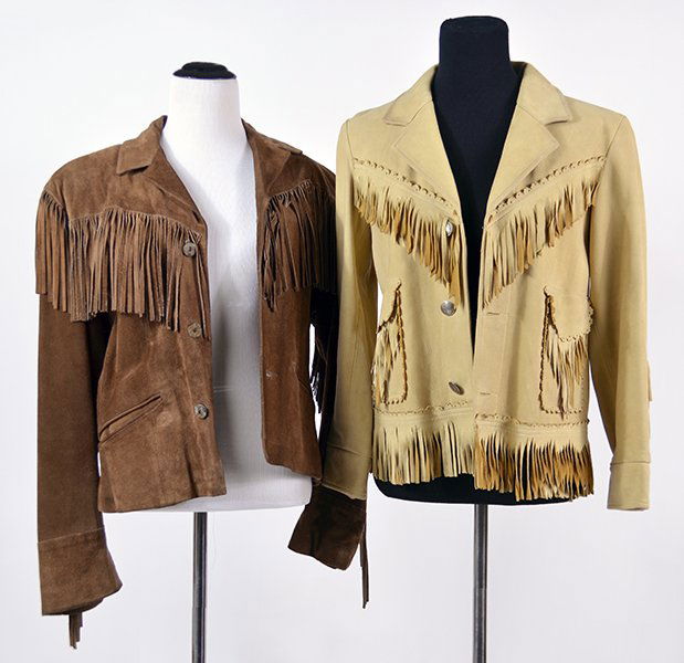 Two Ralph Lauren Jackets with Fringe. (1 of 1)