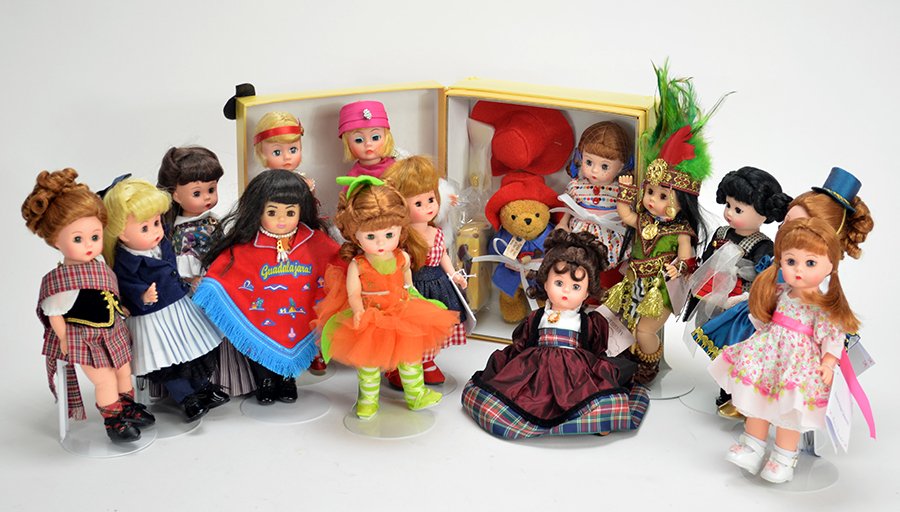 Group of Madame Alexander Dolls. (1 of 2)