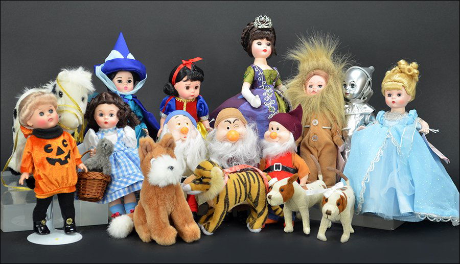 Group of Madame Alexander Dolls. (1 of 2)