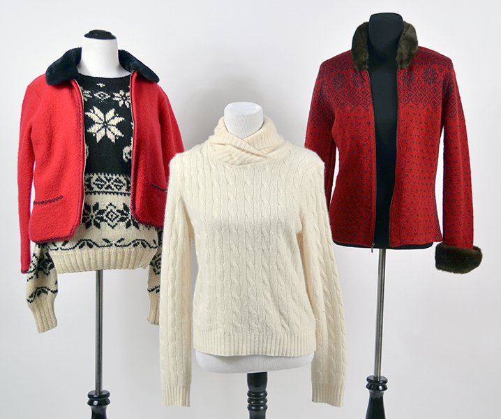 A Collection of Ralph Lauren Holiday Sweaters. (1 of 1)