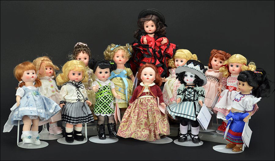 Group of Madame Alexander Dolls. (1 of 2)