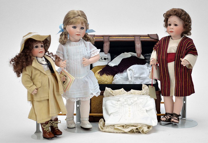 Group of Wendy Lawton Dolls. (1 of 1)