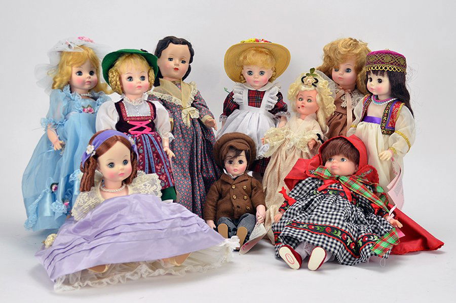 Group of Effanbee Dolls. (1 of 1)