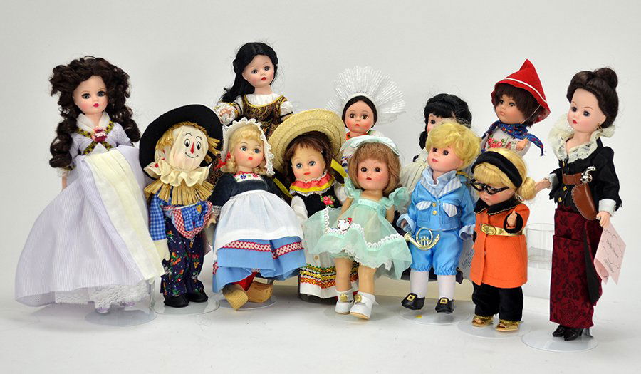 Group of Madame Alexander Dolls. (1 of 2)