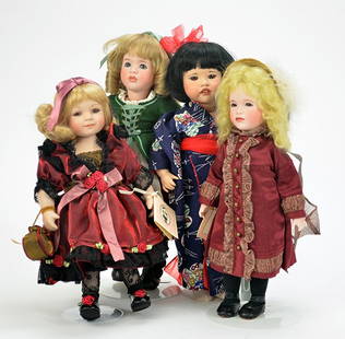 Group of Wendy Lawton Dolls.: Group of Wendy Lawton Dolls. Consisting of four Wendy Lawton dolls Height: 12"