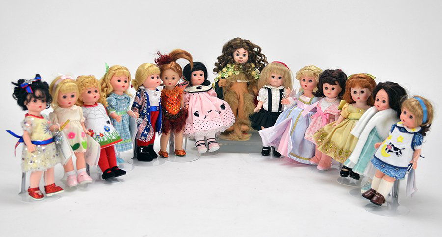 Group of Madame Alexander Dolls. (1 of 2)