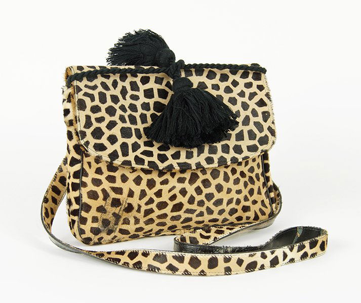 A Sonia Rykiel Ponyhair Crossbody Bag. (1 of 1)