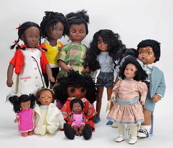 Group of Black Americana Dolls. (1 of 1)
