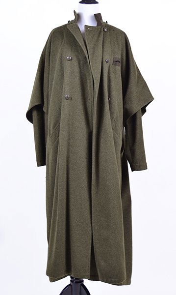 An Army Green Bogner Overcoat. (1 of 1)