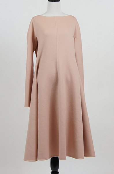 A Pale Pink Rochas Wool-Angora Dress. (1 of 1)
