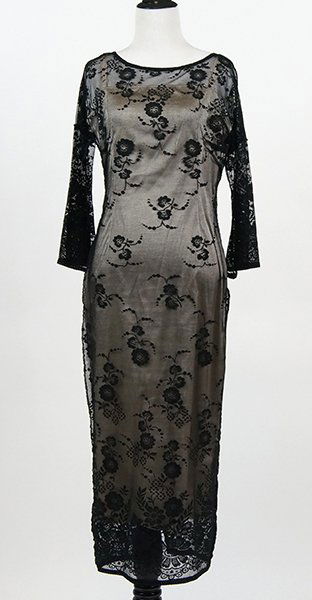 A Black Lace Dolce & Gabanna Sheath Dress. (1 of 1)