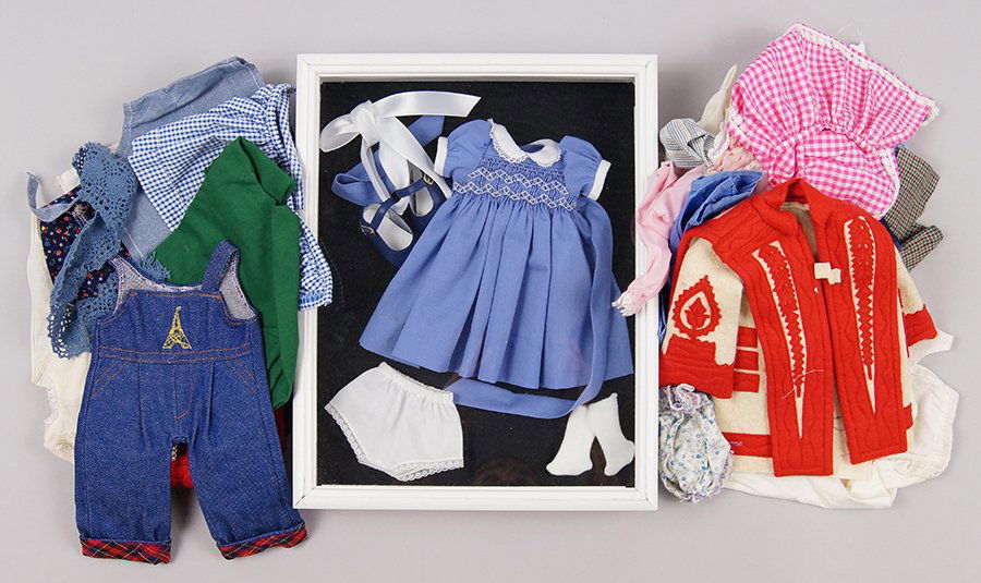 Group of Miscellaneous Doll Clothing. (1 of 1)