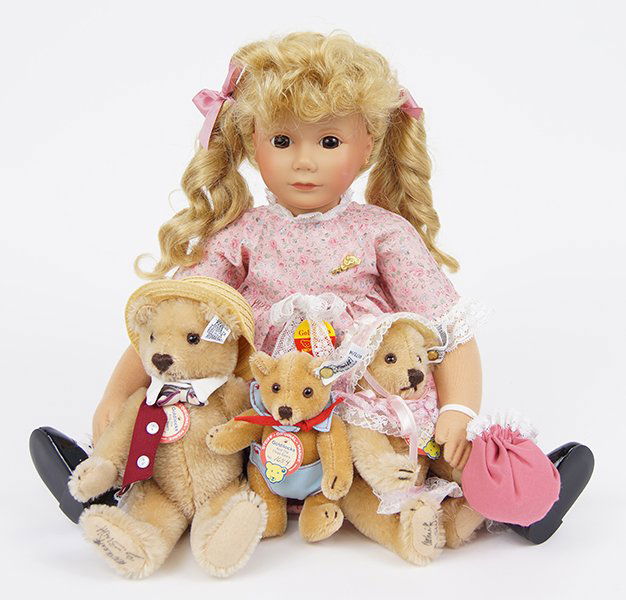 Steiff Goldilocks and the Three Bears. (1 of 1)
