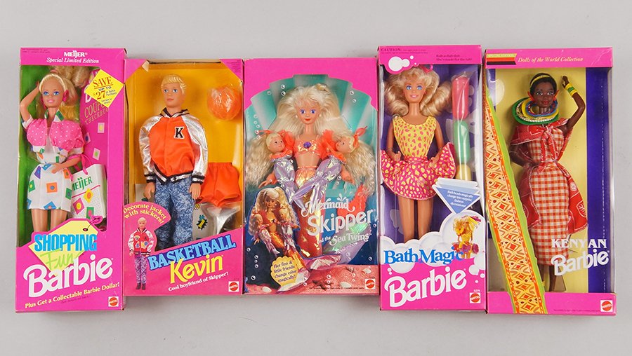Group of Barbies New In Box.: Group of Barbies New In Box. Consisting of forty one Barbies all in the original boxes