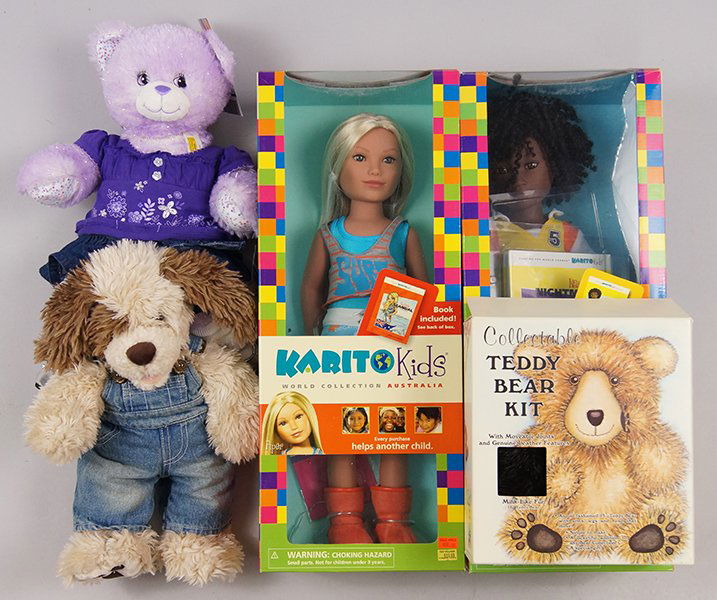 Group of Bears and Dolls. (1 of 1)