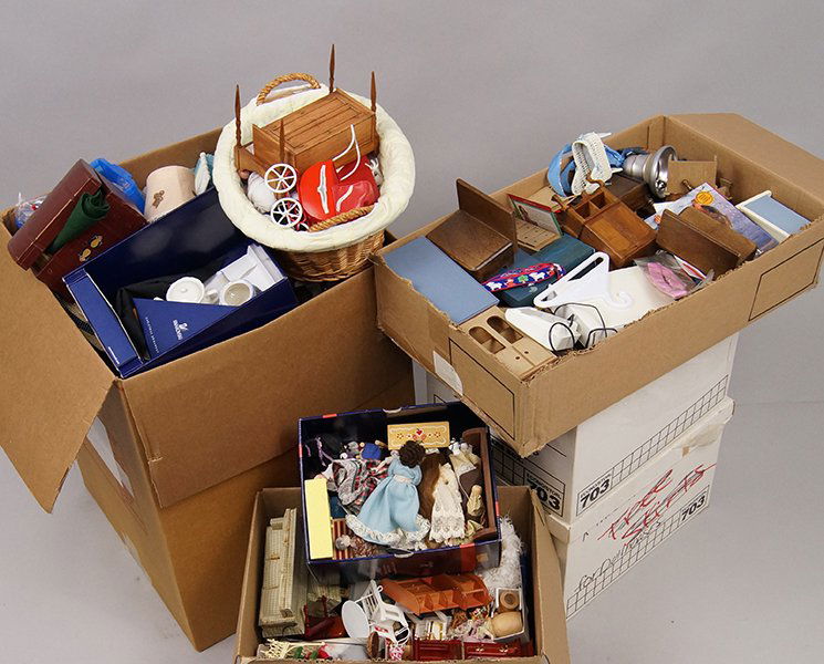 Group of Doll House Furniture. (1 of 3)