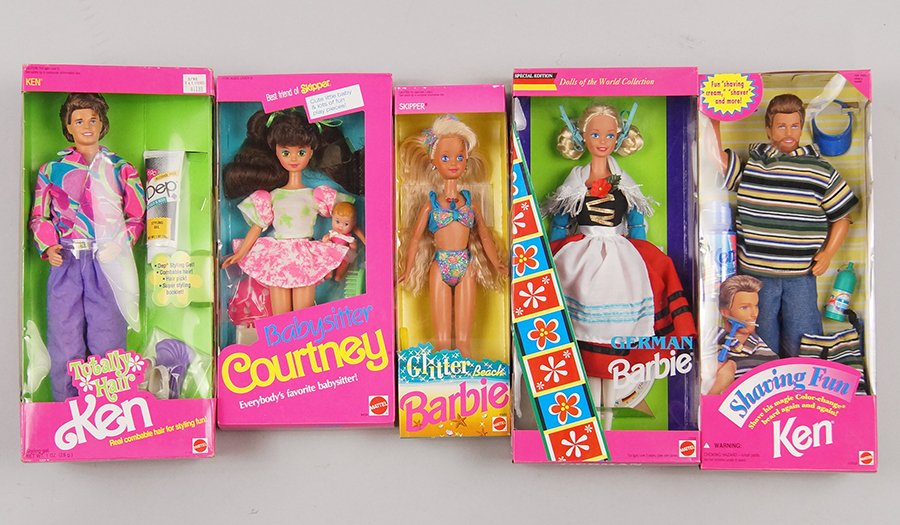 Group of Barbie Dolls In the Original Boxes. (1 of 1)