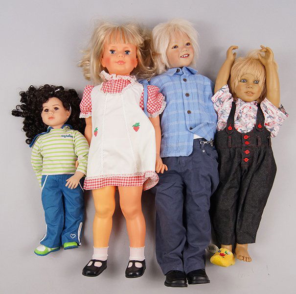 Group of Toddler Sized Dolls. (1 of 1)