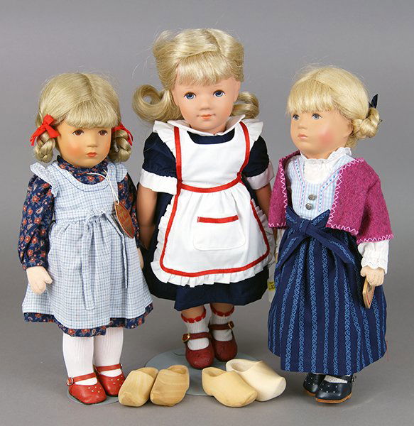 Group of Kathe Kruse Dolls. (1 of 1)