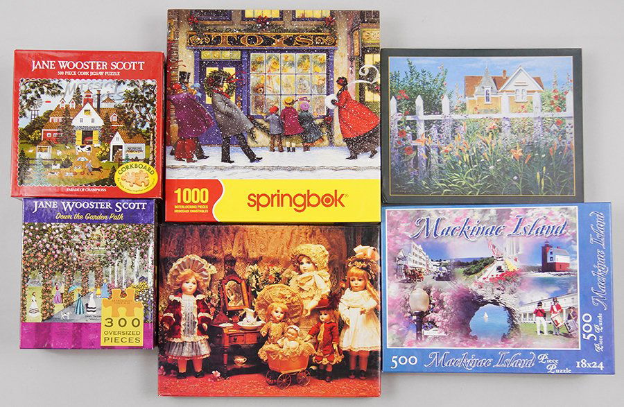 Group of Puzzles and Toys. (1 of 1)