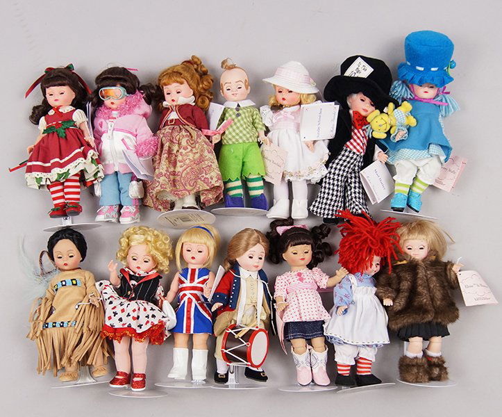 Group of Madame Alexander Dolls. (1 of 2)