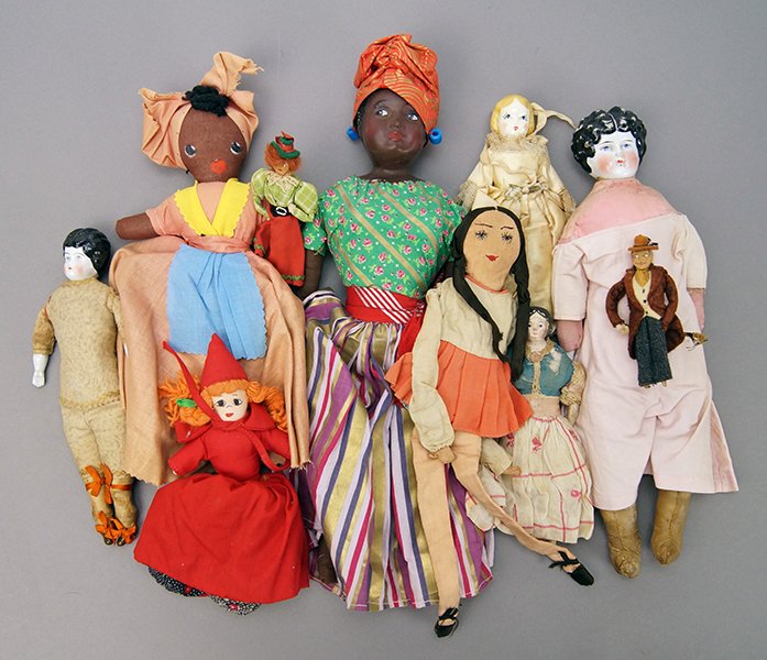 China Head Dolls and Black Americana Dolls. (1 of 1)