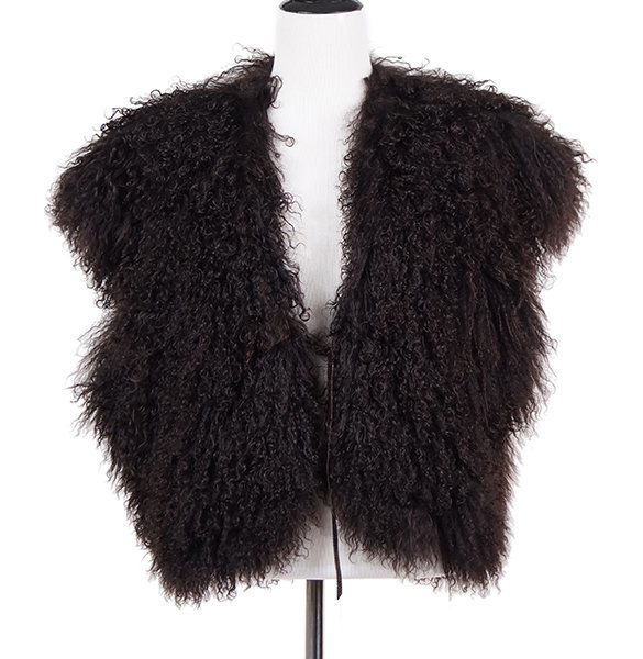 An Emanuel Ungaro Mongolian Lamb Vest. (1 of 1)