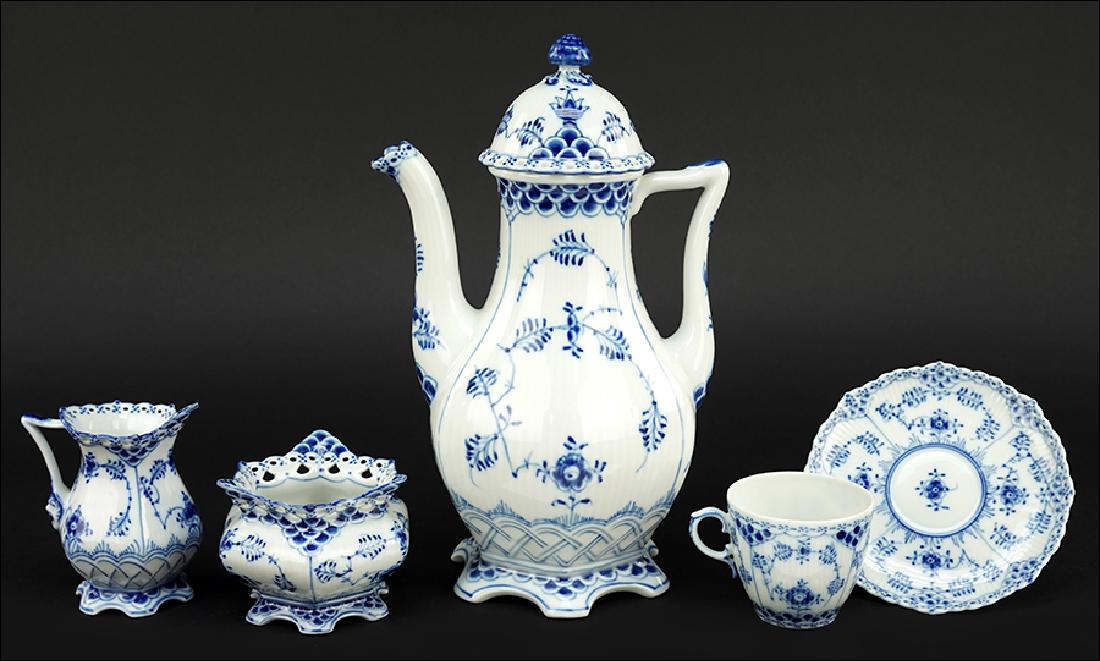 A Royal Copenhagen Blue Fluted Porcelain Assembled (1 of 1)