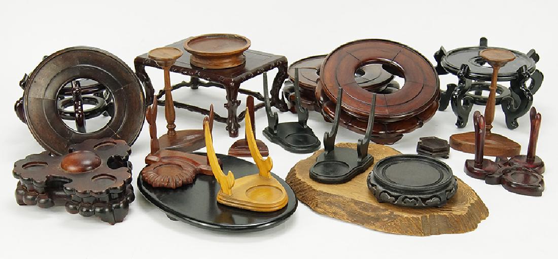 A Collection of Asian Stands.: A Collection of Asian Stands.