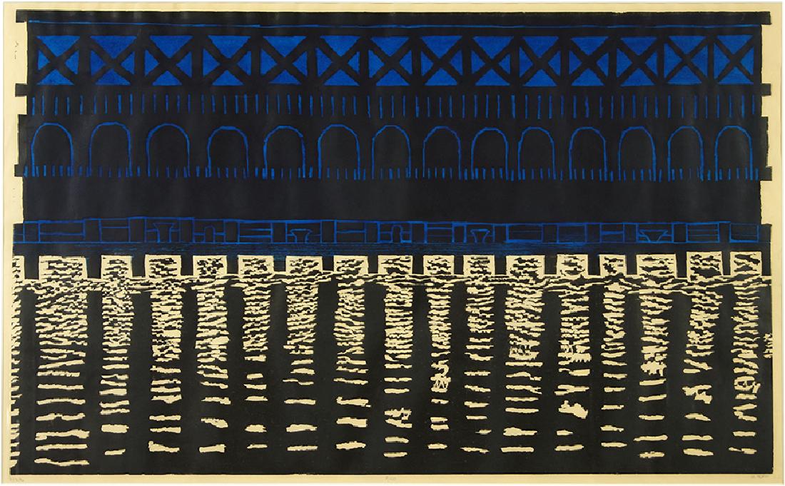 Margo Hoff (American, 1912-2008) Pier. (1 of 1)