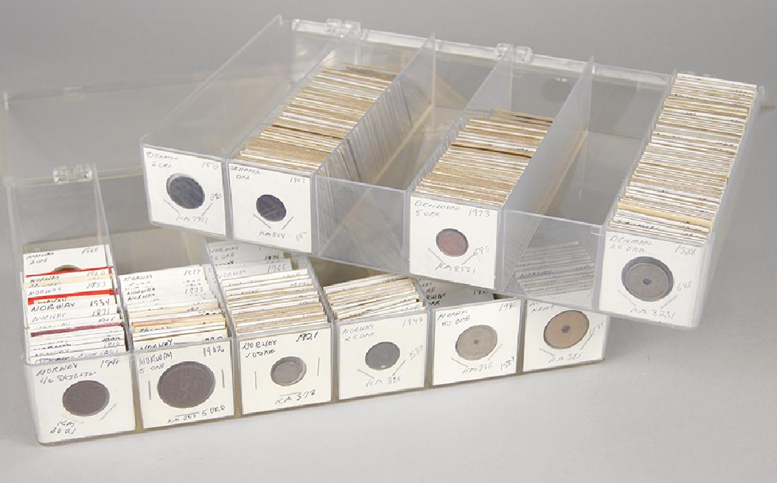 A Collection of Coins from Norway and Denmark. (1 of 1)