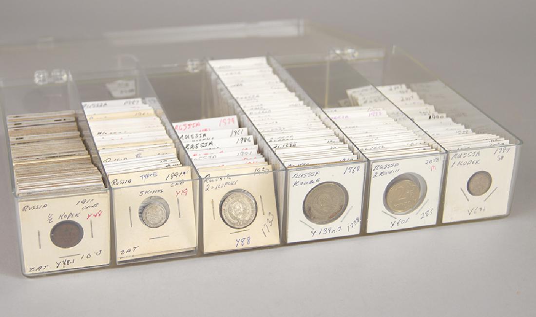 A Collection of Coins from Russia. (1 of 1)