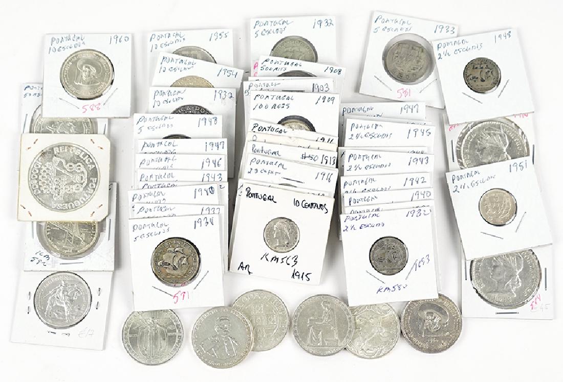 A Collection of Silver Coins from Portugal. (1 of 1)