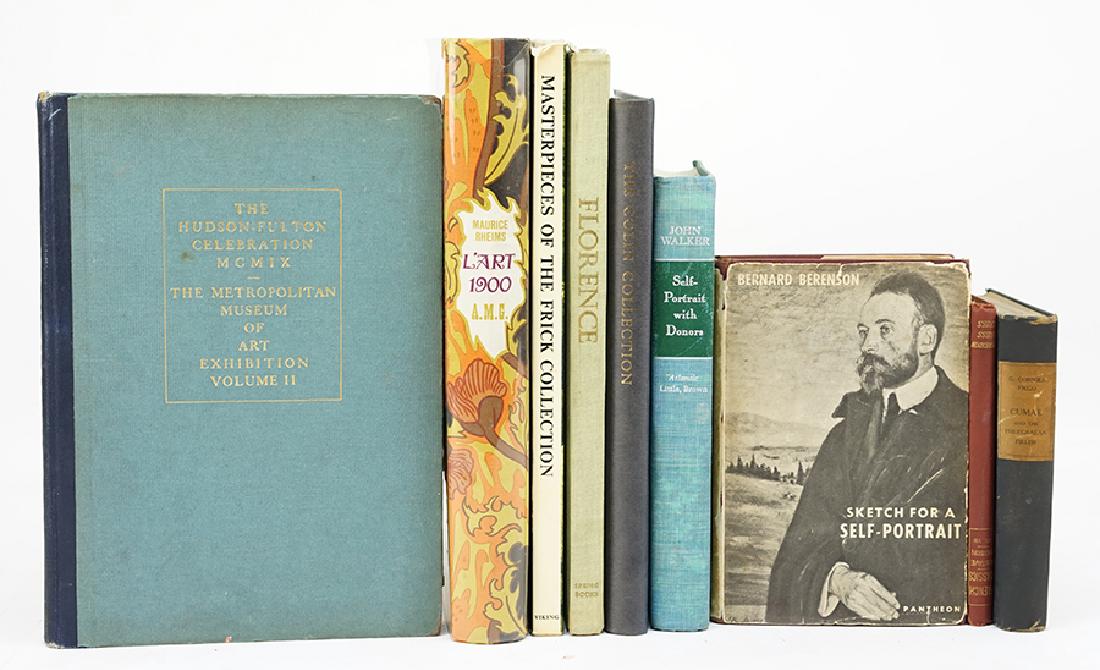 A Collection of Books Regarding the Art World.: A Collection of Books Regarding the Art World. Comprised of 'Self-Portrait with Donors' inscribed to Victor Hammer by John Walker, 'The Colin Collection' inscribed to Victor Hammer by Ralph Colin, 'Th