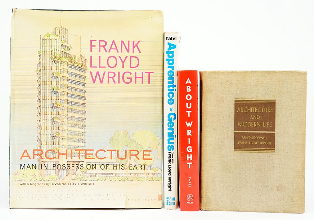A Collection of Works about Frank Lloyd Wright. (1 of 1)