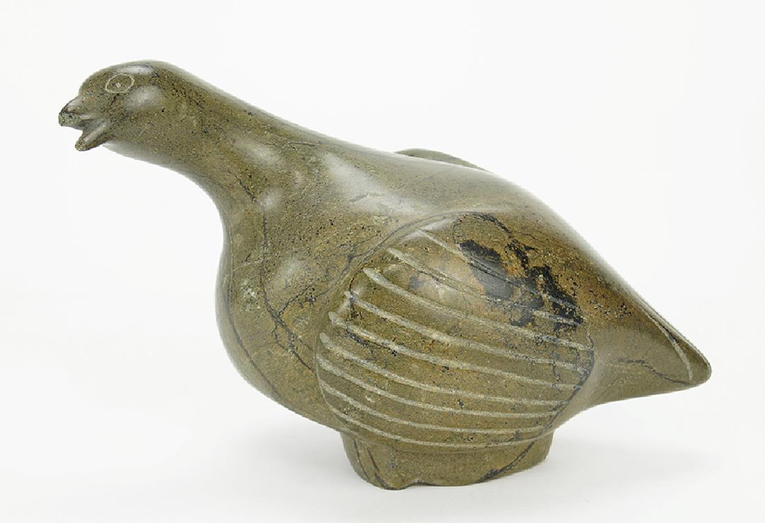 An Inuit Sculpture of a Bird. (1 of 6)