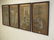 Set of four C19th Chinese school paintings with groups