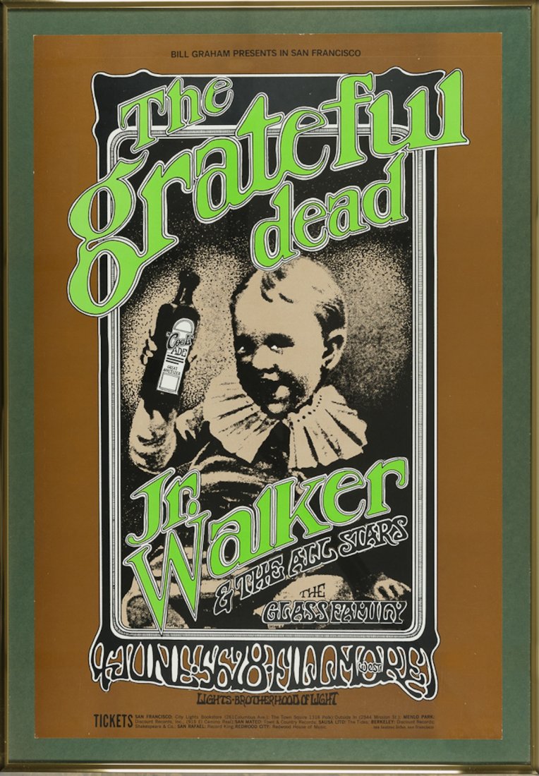 Bill Graham Presents: Grateful Dead Jr. Walker & The (1 of 1)