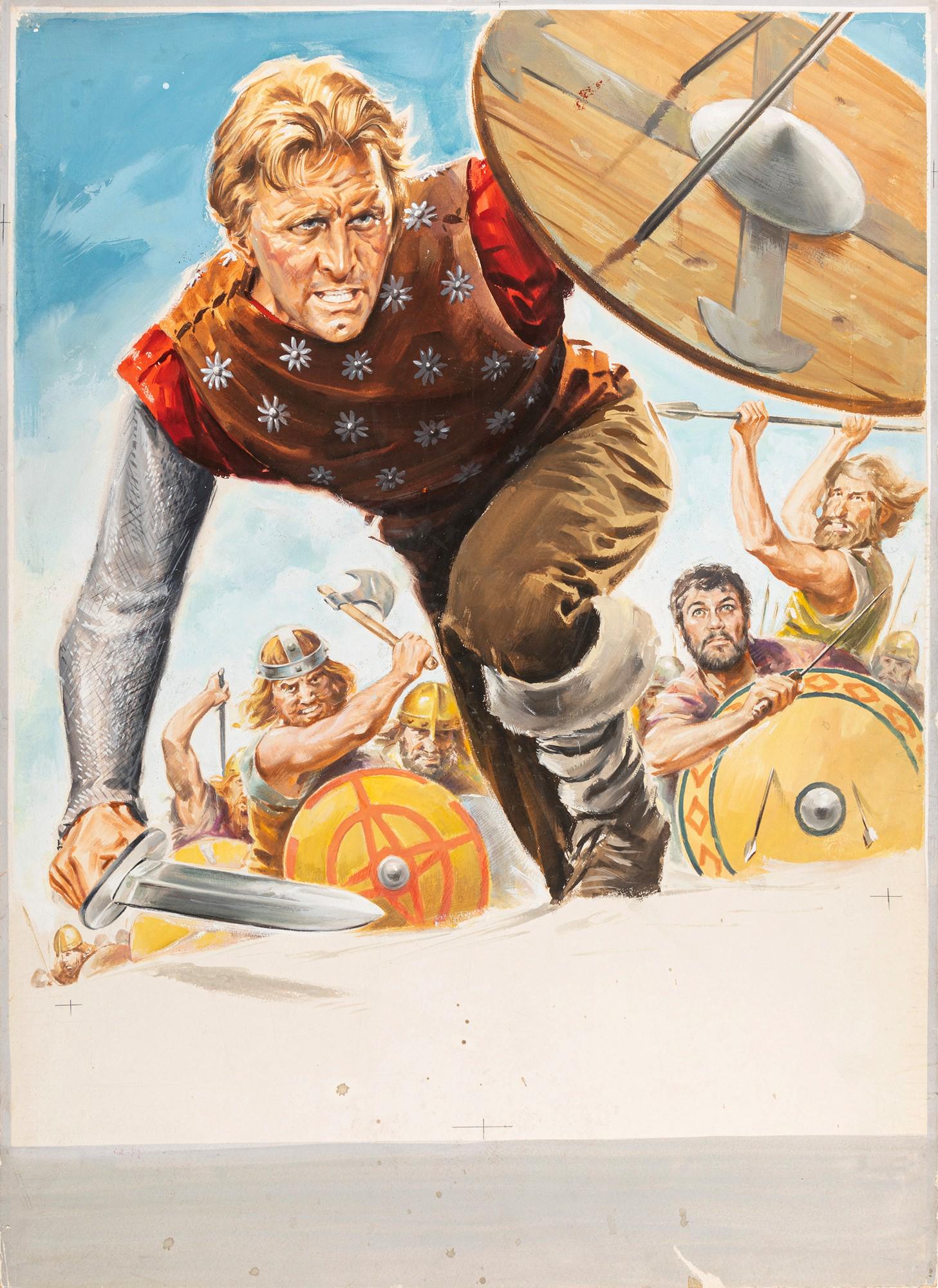 Maro (Otello Mauro Innocenti) - "I vichinghi (The Vikings)", 1958 (1 of 2)