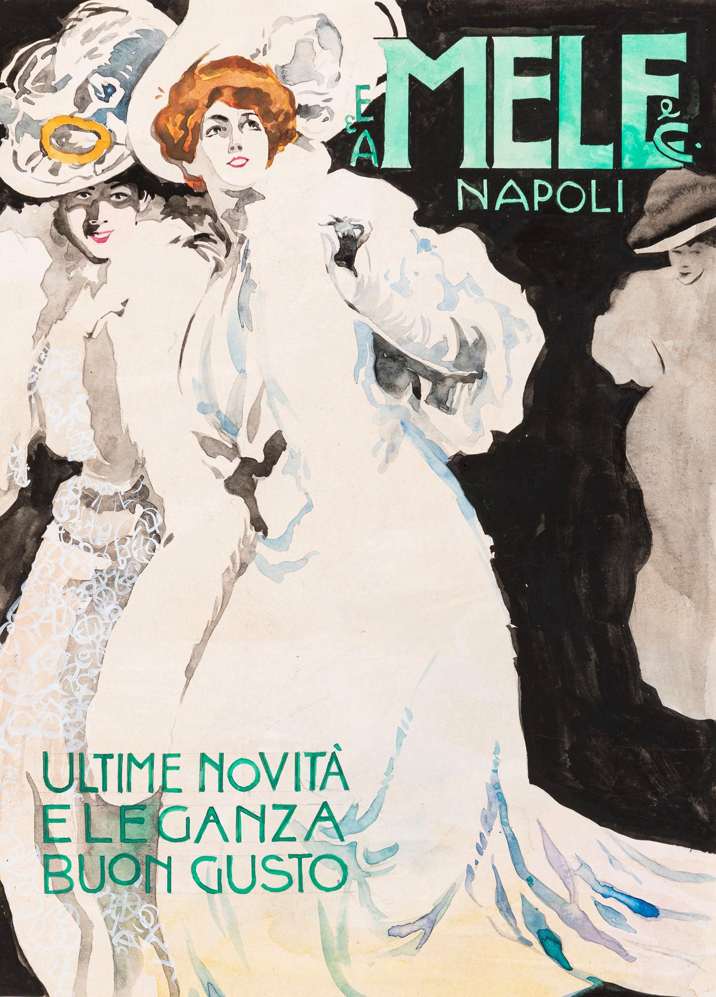 Dudovich Marcello (attr.) - "Mele", 1906 (1 of 1)