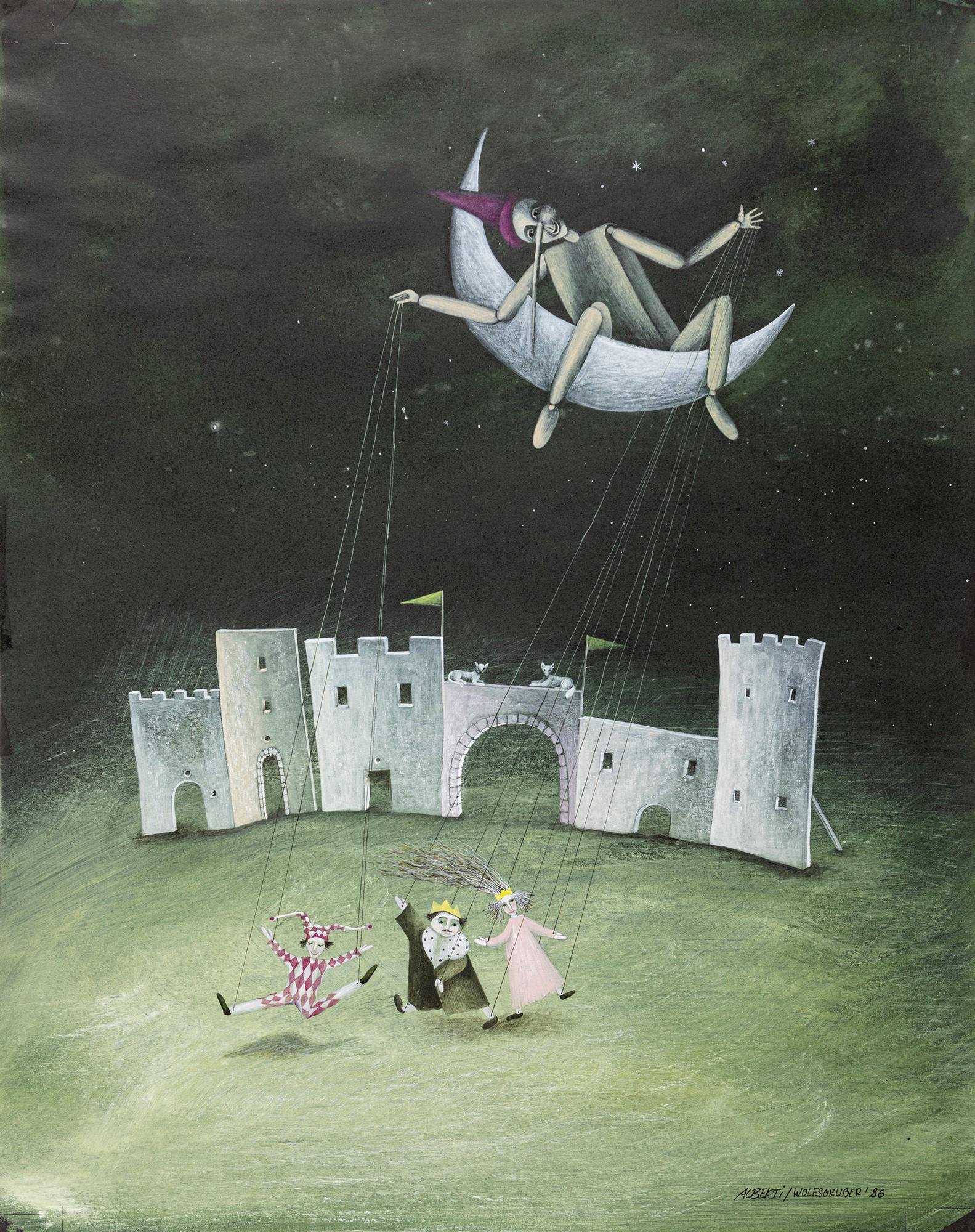 Alberti Gino & Wolfsgruber Linda - "Pinocchio e i burattini", 1986 (1 of 1)
