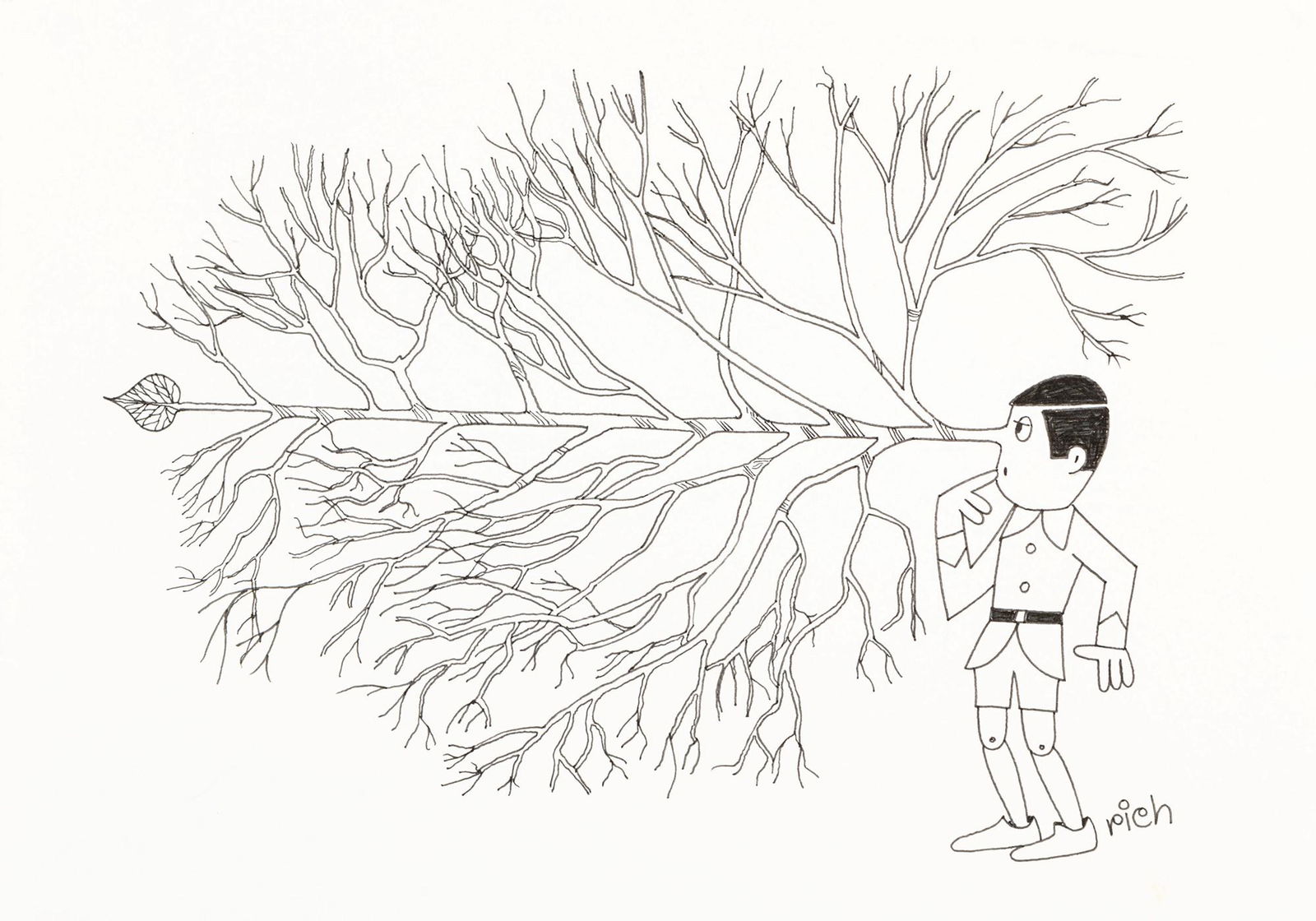 Thompson Richard - "Pinocchio", 1991 (1 of 1)