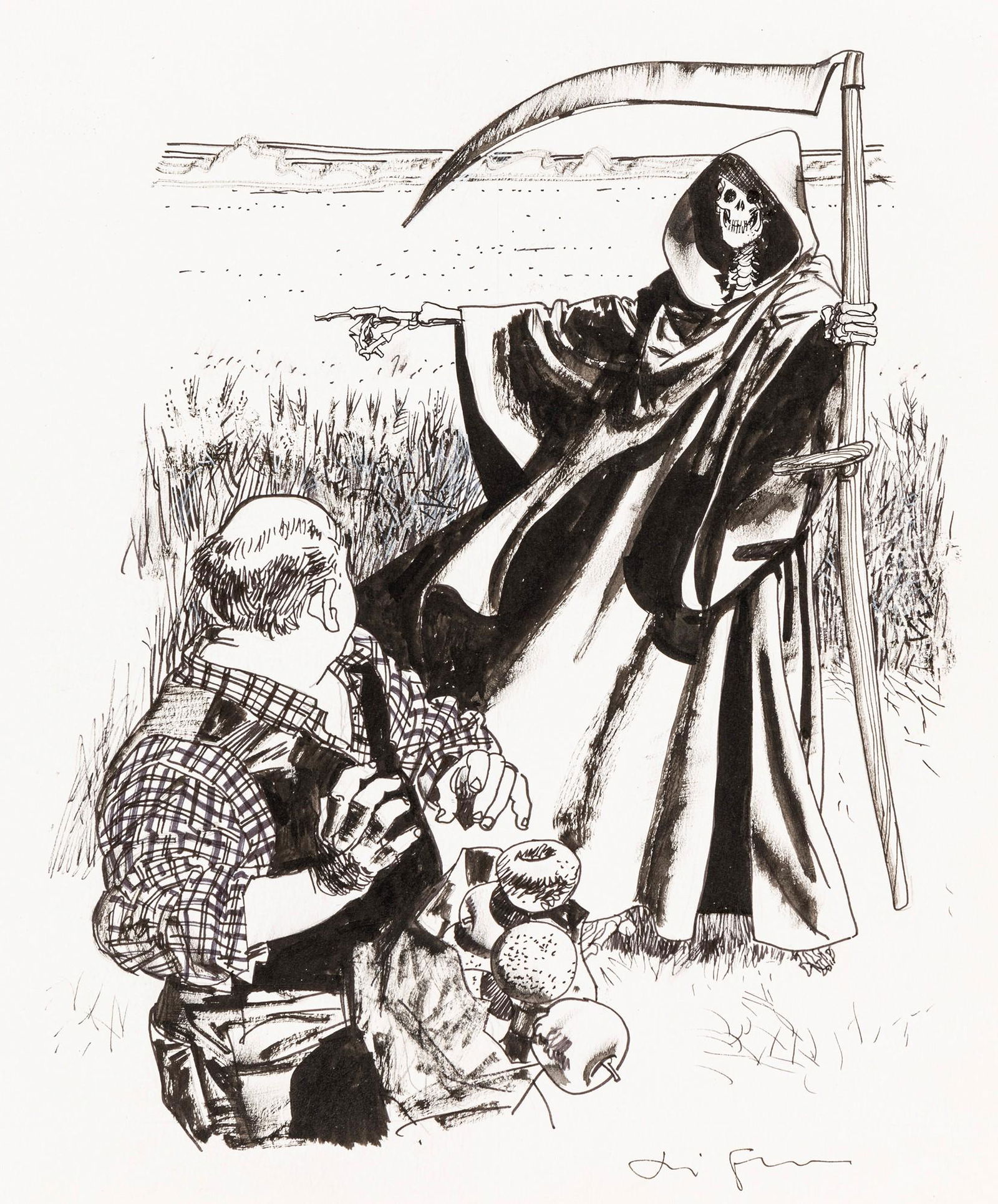 Di Gennaro Aldo - "Il Tristo Mietitore", anni ’90 (1 of 1)